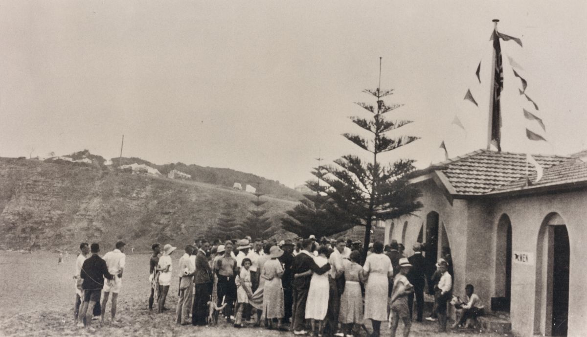 official opening of first surf club